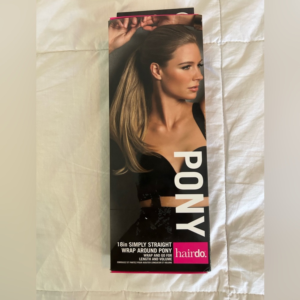 Hairdo Simply Straight Wrap Around Pony - Blonde